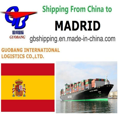 Best Shipping Services to Madrid Spain Air Sea Freight LCL FCL Courier Customs Clearance Customs Brokerage Custom Clearance