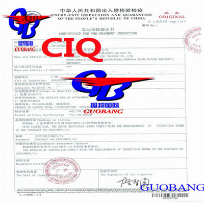 Affordable Commodity Inspection in / Ccpit Verified Invoice Advantage Competitive Offer Best Service 5 Days Guaranteed
